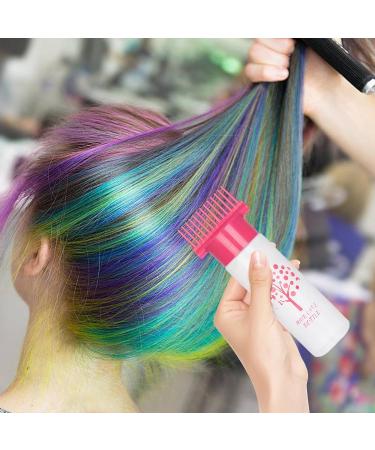  Lambo Hair oil applicator 180ml hair oil comb bottle applicator for hair dye water liquid oil hair coloring products Lambo oil bottle - Buy Online on GoSupps.com