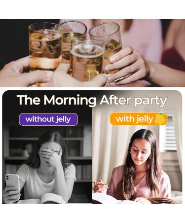 EARLY BRIGHT NEW YORK Post-Drink Recovery Jelly Sticks Liver Support & Vitality with Taurine & DHM, Feel Refreshed and Energized 18g X 10ea - Buy Online on GoSupps.com