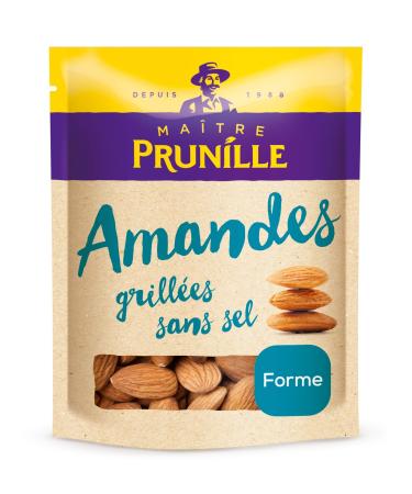 Maitre Prunille MA TRE PRUNILLE - Dry Roasted Peeled Almonds - No Fat and No Added Salt - 250g