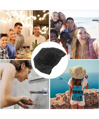 Quzente Lace Hairband Lace Pearl Floral Hairband | Boho Elegant Wide Headwrap Hair Pearl Accessories Lace Hairbands Headwrap for Girls Teens Black - Buy Online on GoSupps.com