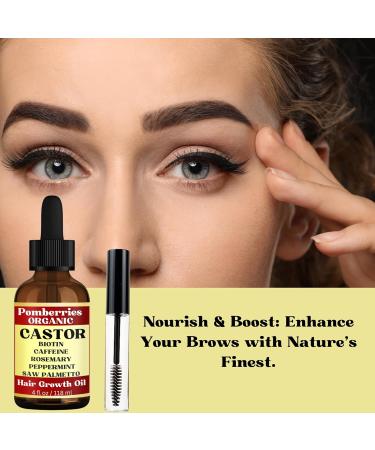 Organic Castor Oil Scalp Treatment - Rosemary Biotin & Mint for Hair Growth & Strength - 4 fl oz | Nourish & Reduce Hair Loss - Buy Online on GoSupps.com
