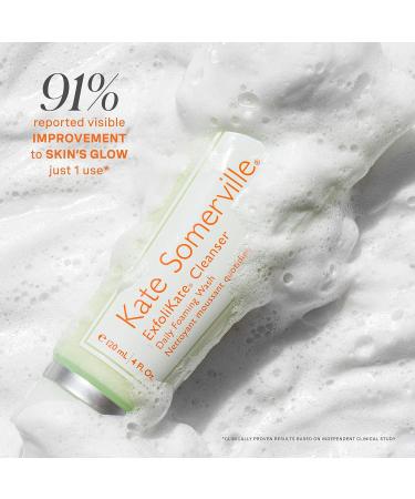 Kate Somerville ExfoliKate Cleanser - Daily Exfoliating Foaming Face Wash with Glycolic Acid and Lactic Acid - 1.7 Fl Oz - Buy Online on GoSupps.com