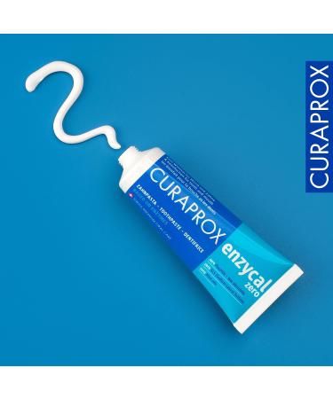 Shop Curaprox Enzycal Zero Toothpaste - Fluoride-Free SLS-Free Menthol-Free - 75 ml | International Shipping - Buy Online on GoSupps.com