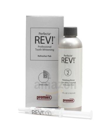 Perfecta Rev 14% Whitening Gel 1pk (1 gel) and Rinse (4oz)