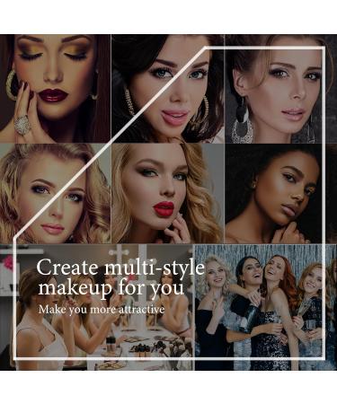 Menaka Magnetic Eyelashes Kit - 10 Pairs 3D Cat-Eye Lashes with Strong Waterproof Magnet Liner - Reusable & Natural Look - Buy Online on GoSupps.com