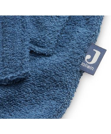 Jollein Baby Bathrobe 1-2 Years - Ash Green & Blue | Soft Comfortable & Stylish International Shipping - Buy Online on GoSupps.com