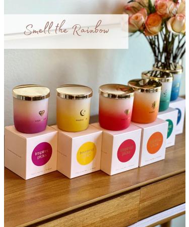 Buy Luxe 2 Candle Gift Set - Purple Gold Diamond & Blue Gold Waves | Raspberry & White Musk Sea Breeze - Perfect Gift for Any Occasion - Buy Online on GoSupps.com