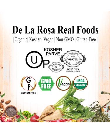 De La Rosa Organic Distilled White Vinegar 32oz - Raw & Unfiltered | Vegan, Gluten-Free, Kosher | Perfect for Salads, Dressings, Marinades | 32 Fl Oz - Buy Online on GoSupps.com