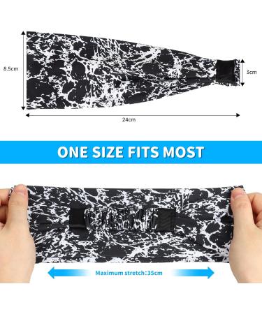 Buy Wufanc Sport Hair Band Set - 6 Moisture-Absorbing Breathable Headbands for Men & Women - Perfect for Yoga Running Football Basketball - Buy Online on GoSupps.com