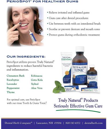 PerioSpot Antimicrobial Gum Therapy Gel | 0.5 oz. | Effective Periodontal Treatment - Buy Online on GoSupps.com