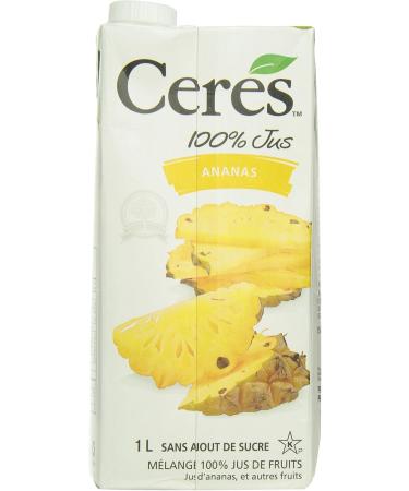 Ceres Pineapple Juice 12 Count - Buy Online on GoSupps.com