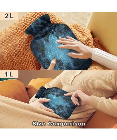 NAANLE Galaxy Tree of Life Hot Water Bottle - 2L Transparent Heating & Cooling Therapy for Back Pain Relief - Buy Online on GoSupps.com