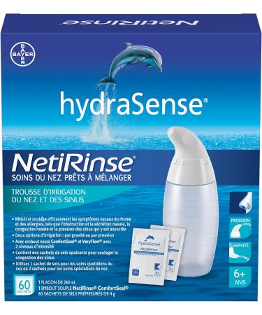 NetiRinse 2-in-1 Nasal & Sinus Irrigation Kit Relieve Congestion & Enhance Breathing | International Shipping Available - Buy Online on GoSupps.com