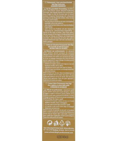 Schwarzkopf IR Absolutes Age Blend 8-140 Hellblonde and Beige Hair Color 60ml - Pack of 1 - Buy Online on GoSupps.com