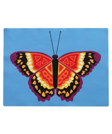 Silicone Kids Placemat Set - Colorful & Non-Slip Design for Eating at Home, Restaurant or Travel - Washable & Mess-Free - Set of 2 - Buy Online on GoSupps.com