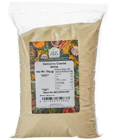 Old India Semolina Coarse White 2kg 2 kg
