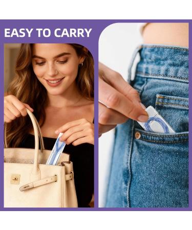 Floss Threaders Deep Clean Dental Floss Threader for Braces Bridges Implants with Portable Travel Case Quick & Easy Flossing Solution (420) 70 Count (Pack of 6) - Buy Online on GoSupps.com