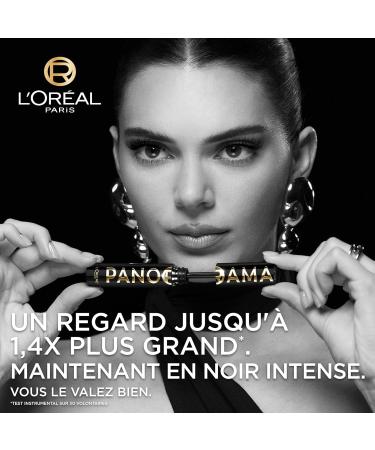 L'Or al Paris - Million Lash Volume Mascara - Panoramic Look & Multiplied Lashes - Ultra-Flexible Formula - Clump-Free - Panorama - Shade: All Night Black (Intense Black) - Buy Online on GoSupps.com