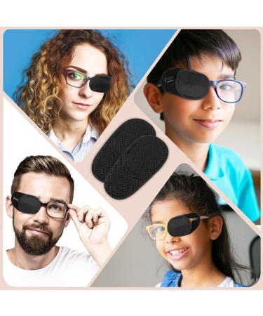 6Pcs Reusable Eye Patches - Soft Medical Covers for Amblyopia & Strabismus - Comfortable Left/Right Eye Protection for Adults & Kids - Buy Online on GoSupps.com