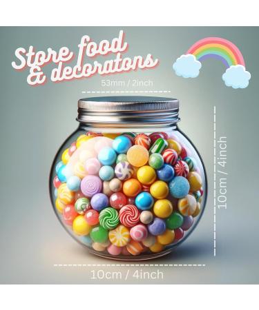 Plastic Fish Bowls for Drinks 500ml Party 6 Pack Small Fish Bowl Cups with Lids and Straws 6 Fishbowls - Buy Online on GoSupps.com