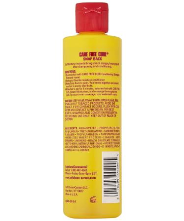 Softsheen-Carson Care Free Curl Snap Back Curl Restorer 8 oz - Revive and Define Your Curls - Buy Online on GoSupps.com