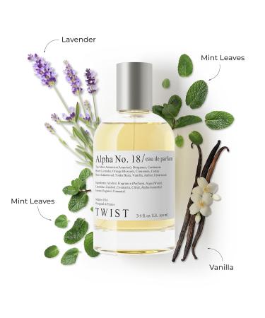 Twist Alpha No. 18 - Eau De Parfum Inspired by J.P Gaultier's Le Male Long Lasting Perfume For Men Paraben Free Vegan Clean Ingredients Fragrance Spray 100 ml | 3.4 fl. oz. Alpha No. 18 - Inspired by J.P Gaultier's Le Male 3.4 Fl Oz (Pack of 1) - Buy Online on GoSupps.com