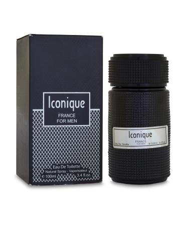 Iconique for Men (FC) Eau de Toilette 3.4 Fl. Oz. Woody Spicy fragrance for men.