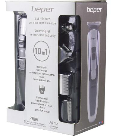 BEPER 40.742 10-in-1 Face Hair & Body Trimmer Set - International Shipping Available - Buy Online on GoSupps.com