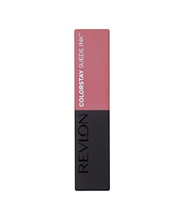 Revlon ColorStay Suede Ink Lipstick with Built-in Primer, Vitamin E Infused, Waterproof, Smudgeproof, Matte Color - 008 That Girl - Buy Online on GoSupps.com