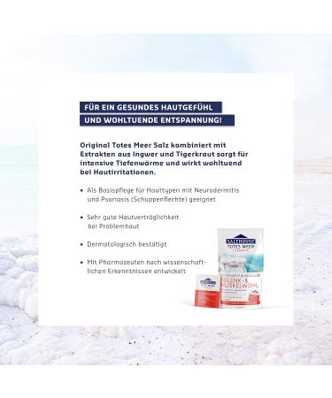 Salhouse Original Totes Sea Therapy - 8-Person Advantage Pack | Joint & Muscle Relief | 8x 400g + 20ml Special Bath Additive | Ideal for Muscle Tension & Deep Heat Regeneration - Buy Online on GoSupps.com
