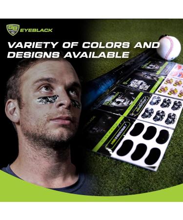 15 Pairs Breathable Eye Strips | Peel & Stick Athletic Eyeblack for Game Day | No Mess Stays On | Green Camo for Baseball Football Softball Lacrosse - Buy Online on GoSupps.com