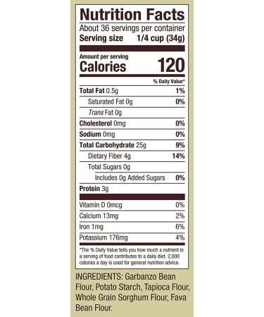 Bob's Red Mill Gluten Free All Purpose Baking Flour - 44 oz (1.24 kg) - Buy Online on GoSupps.com