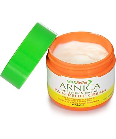 MaxRelief Pain Relief Cream 2 oz - Fast-Acting Pain Relief Solution - Buy Online on GoSupps.com