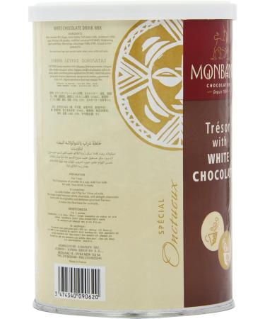 Monbana Tresor Au Chocolate Blanc 500 g - Buy Online on GoSupps.com