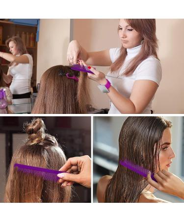 Magnetic Wrist Sewing Pincushion with Stainless Steel Pins & Hair Clips (Purple) - Buy Online on GoSupps.com