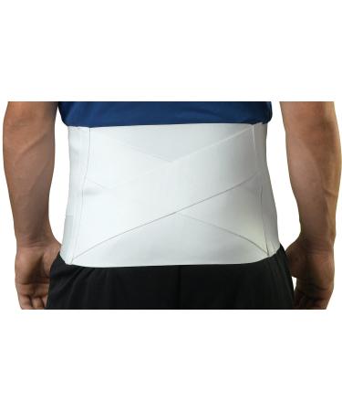 Medline Elastic Criss-Cross Back Supports Helps Reduce Abdominal Muscles Contoured for Hip and Back Size Large 1 Each