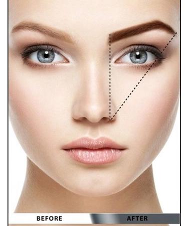 Demure Professional Eyebrow Dye Kit - Argan Oil & Castor Oil Formula for Fast, Safe Results (1.0 Black) - Buy Online on GoSupps.com