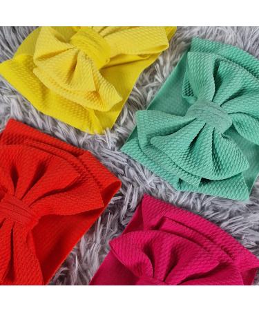 ROYAL ICON Baby Girl Headbands - Luxuriously Soft Bows for Little Princess - Fashionable Comfort for Baby Girls (Pattern 10) - Buy Online on GoSupps.com