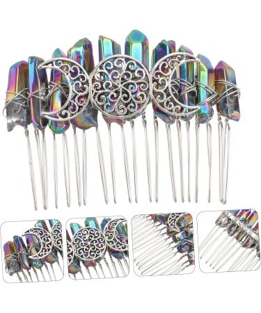Ipetboom 1pc Niang Silver 20-tooth Hair Comb Wire Bridal Veil Comb Hair Decorations for Women Exquisite Headwear Pearl Hair Accessories Combs Tuck Comb Copper Wire Bride Silver Wire Natural - Buy Online on GoSupps.com