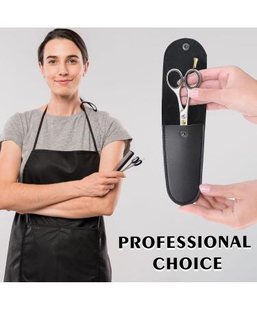 Buy Asipro 6.5 Effilting Scissors for Hairdressers | Professional Thinning Scissors with Leather Case | Ideal for Women Men Kids & Pets - Buy Online on GoSupps.com