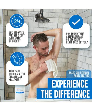 Carpe Exfoliating Underarm Scrub - Boost Deodorant Performance | Minty Fresh Armpit Exfoliator for Men & Women (3 Pack 3.3 Fl Oz - Buy Online on GoSupps.com