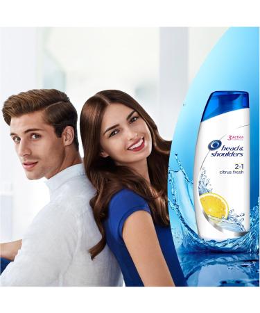 Head & Shoulders Citrus Fresh 2 in 1 Anti-Dandruff Shampoo 450 ml - Buy Online on GoSupps.com