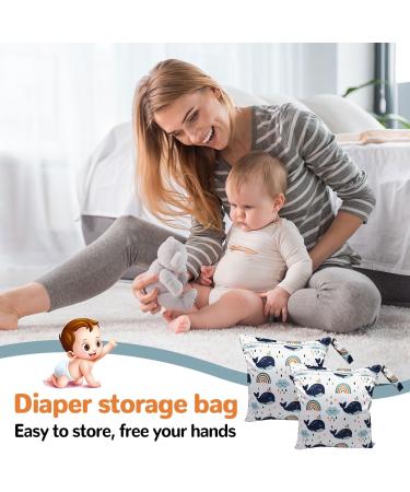 XQMMGO 2-Piece Wetbag Set - Ideal Kindergarten & Diaper Bag with Nested Pockets for Cloth Diapers & Organizers - Buy Online on GoSupps.com