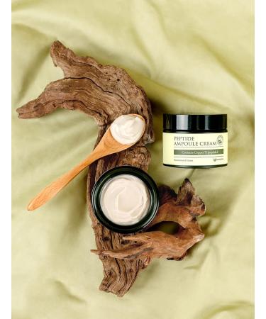 MIZON Peptide Ampoule Cream (50ml) - Korean Skincare for Hydration Wrinkle Care with Amino Acids Elastin & Collagen - International Shipping Available - Buy Online on GoSupps.com