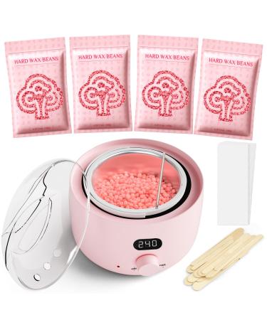 Waxing Kit, AVAII Wax Warmer Hair Removal Wax Kit with 4 Bags Hard Wax  (3.5oz/Bag) 20 Wax Applicator Sticks for Full Body, Legs, Face, Eyebrows,  Bikini Women Men at Home Waxing price