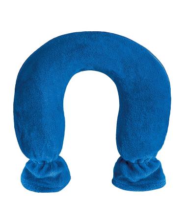 Neck hot water bottle blue hot water bottle for neck relaxation