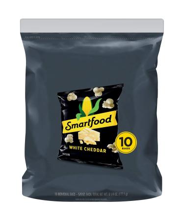 Smartfood Popcorn, White Cheddar, 0.625oz Bags (10 pack)