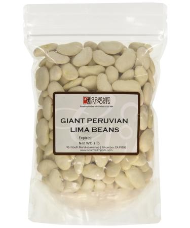 Lima Beans - Giant Peruvian, Dry - 1 bag - 2 lbs