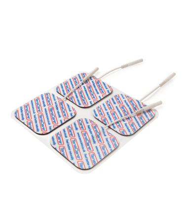 TensCare Skin-Friendly Extra Gentle Blue Gel Electrode Pads for Sensitive Skin - 50 x 50mm 3 Packs of 4 - Buy Online on GoSupps.com