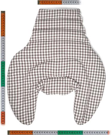 Shop HWS Neck Pillow for Neck Shoulders & Back Relief - Brown-White Linseed Heat Pad - Buy Online on GoSupps.com